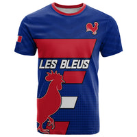 Custom France Rugby 7s Come On Les Bleus T Shirt - Wonder Print Shop
