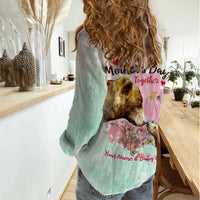 Personalised Mama Bear US Flag First Mother's Day Together Women Casual Shirt TS07 - Wonder Print Shop