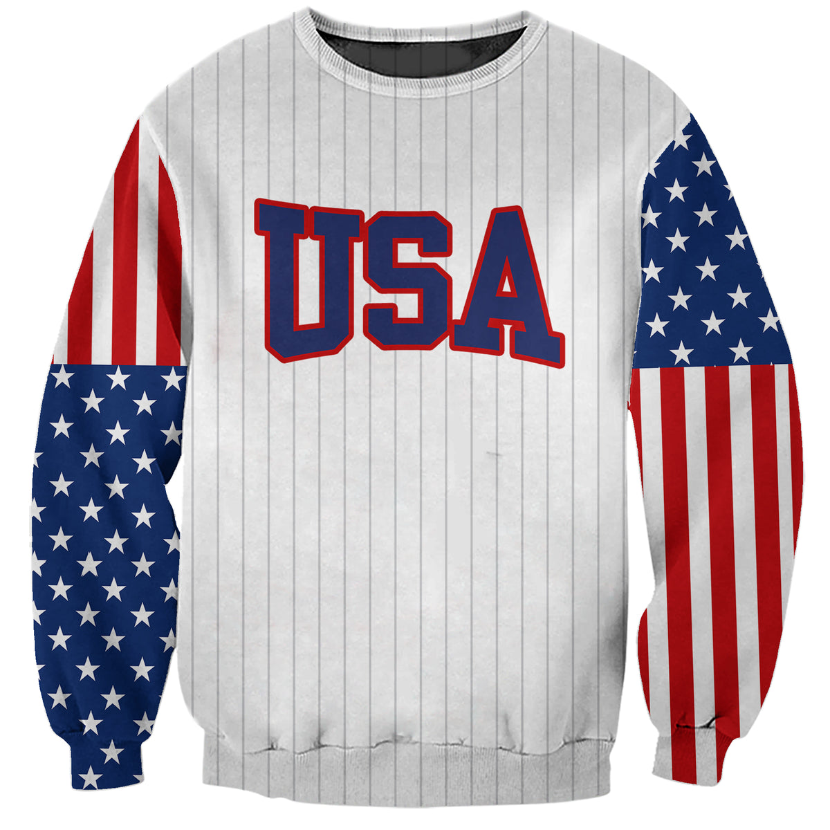 United States 2023 Baseball Classic Uniform USA Flag Sweatshirt - Wonder Print Shop