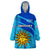 (Custom Text And Number) Uruguay Rugby 7s Sporty Style Wearable Blanket Hoodie - Wonder Print Shop