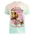Personalised Mama Bear US Flag First Mother's Day Together Women V Neck T Shirt TS07 - Wonder Print Shop