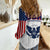 United States 2023 Baseball Classic Uniform USA Flag Women Casual Shirt - Wonder Print Shop