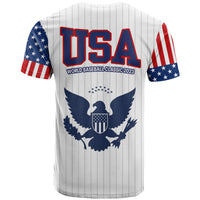 United States 2023 Baseball Classic Uniform USA Flag T Shirt - Wonder Print Shop
