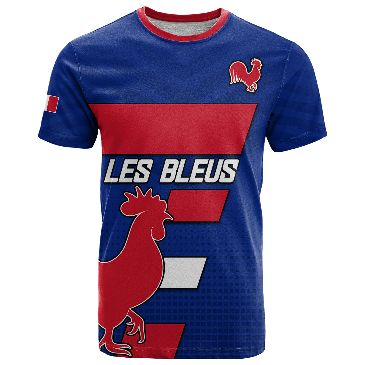 France Rugby 7s Come On Les Bleus T Shirt - Wonder Print Shop