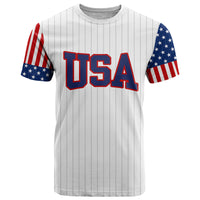 United States 2023 Baseball Classic Uniform USA Flag T Shirt - Wonder Print Shop