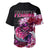Largemouth Bass Fishing Red Baseball Jersey LT9 - Wonder Print Shop