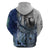 Deer Hunting Stag In The Night Abstract Pattern Hoodie - Wonder Print Shop