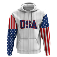 United States 2023 Baseball Classic Uniform USA Flag Hoodie - Wonder Print Shop