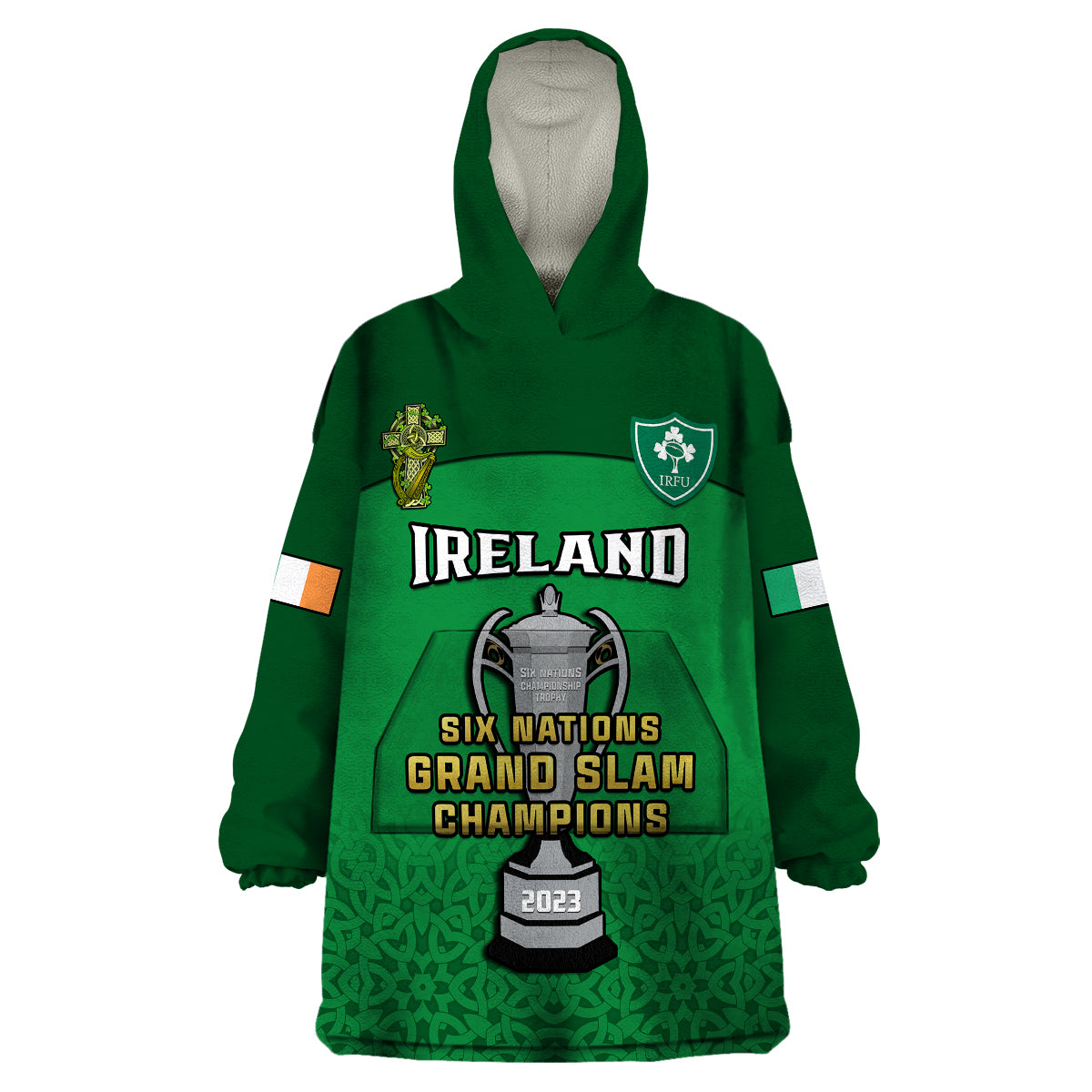 custom-text-and-number-ireland-rugby-2023-champions-six-nations-irish-proud-wearable-blanket-hoodie