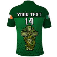 (Custom Text And Number) Ireland Rugby 2023 Champions Six Nations Irish Proud Polo Shirt - Wonder Print Shop