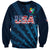 (Custom Personalised) United States 2023 Baseball Classic Sweatshirt - Wonder Print Shop