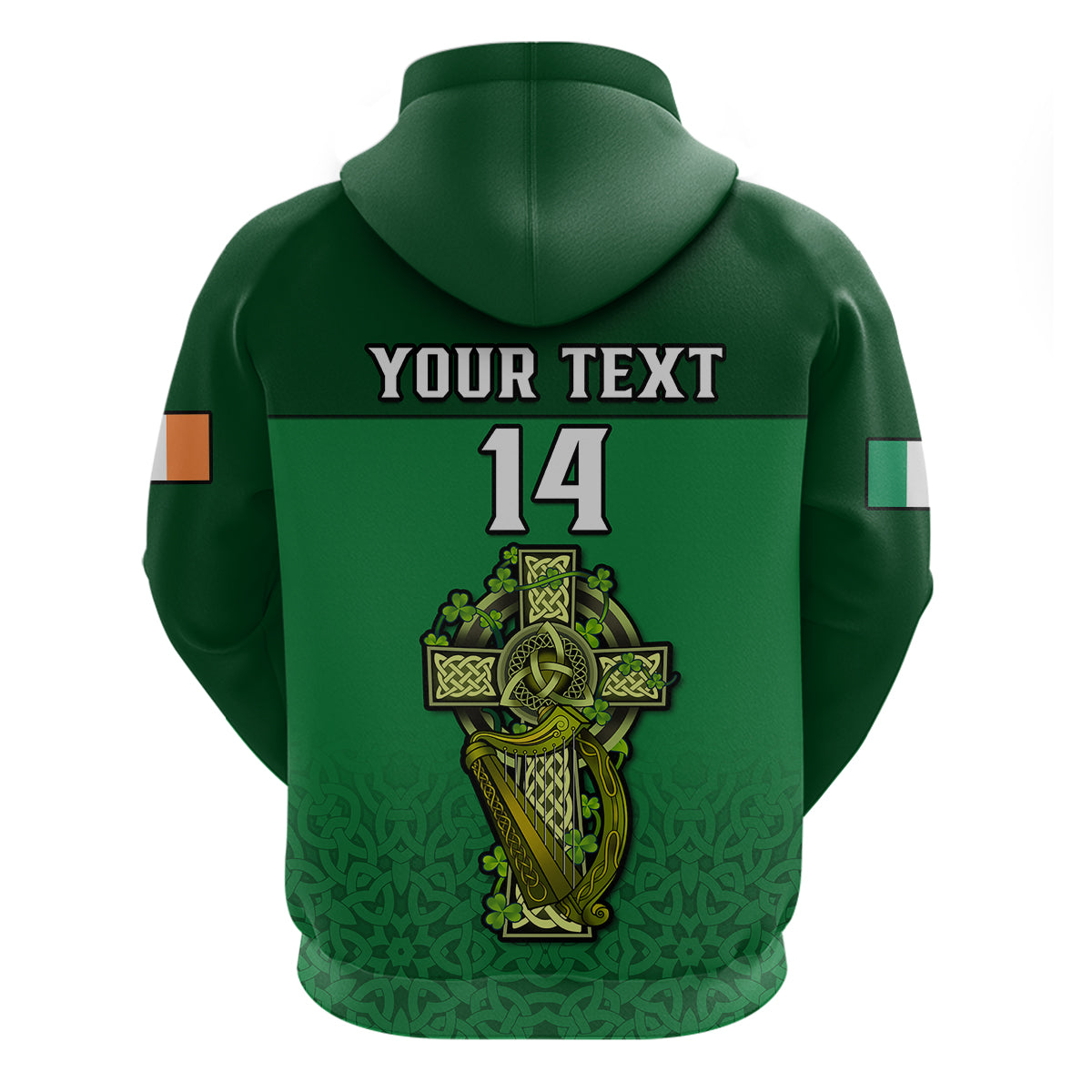 Custom Ireland Rugby 2023 Champions Six Nations Irish Proud Hoodie - Wonder Print Shop