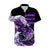 (Custom Personalised) Bass Fishing Purple Hawaiian Shirt - Wonder Print Shop