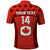(Custom Text And Number) Canada Rugby 7s Polo Shirt Sporty Style - Wonder Print Shop