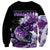 (Custom Personalised) Bass Fishing Purple Sweatshirt - Wonder Print Shop