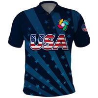 Custom United States 2023 Baseball Classic Polo Shirt - Wonder Print Shop