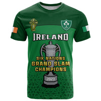 Ireland Rugby 2023 Champions Six Nations Irish Proud T Shirt - Wonder Print Shop