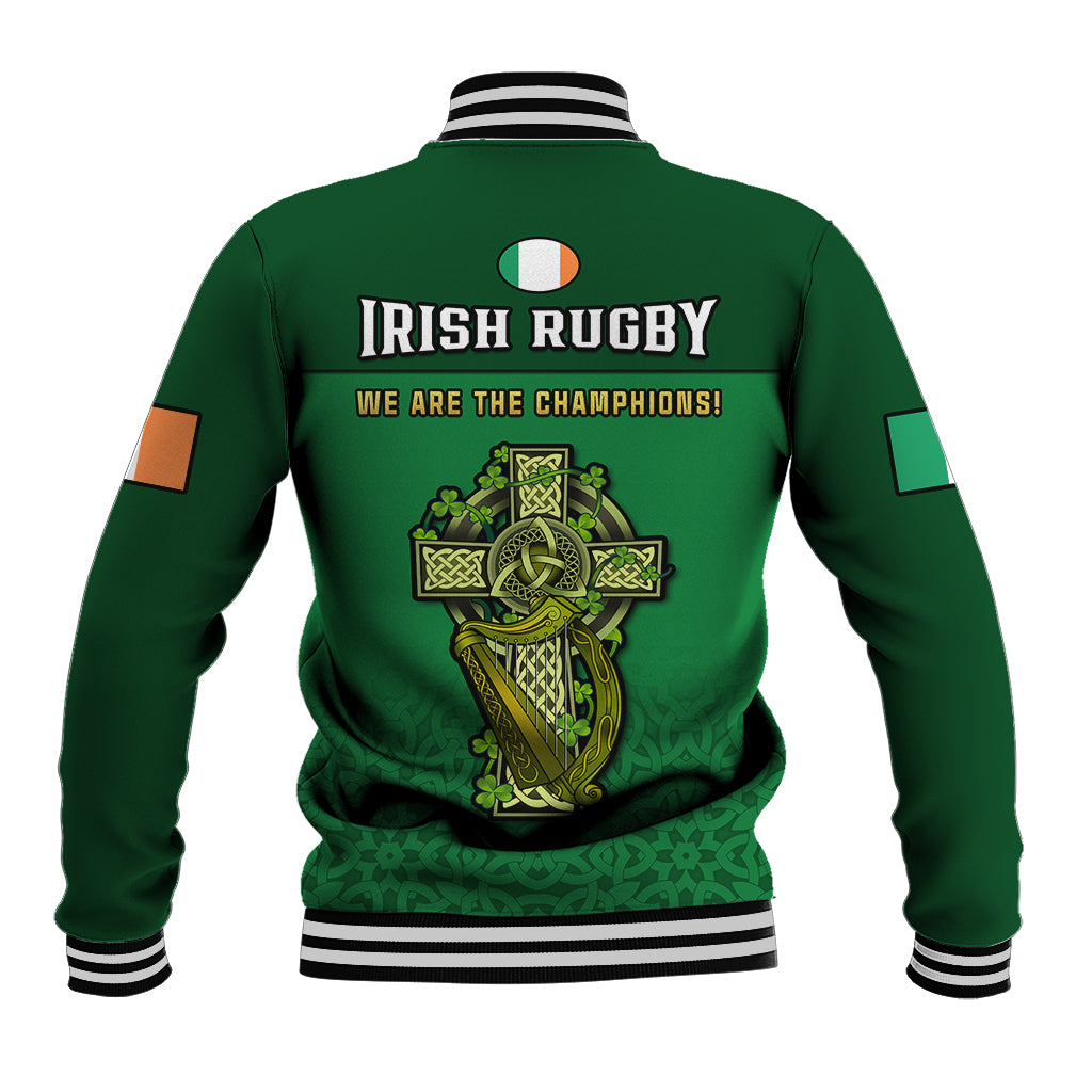 Ireland Rugby 2023 Champions Six Nations Irish Proud Baseball Jacket - Wonder Print Shop