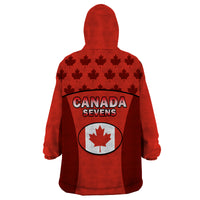Canada Rugby 7s Sporty Style Wearable Blanket Hoodie - Wonder Print Shop
