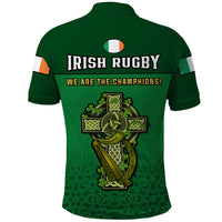 Ireland Rugby 2023 Champions Six Nations Irish Proud Polo Shirt - Wonder Print Shop