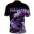 Custom Bass Fishing Purple Polo Shirt - Wonder Print Shop