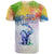 Autism Elephant Watercolor Style It's Okay To Be Different T Shirt TS07 - Wonder Print Shop