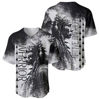 Native American Chiefs Headdress Warriors Smoking Style Baseball Jersey - Wonder Print Shop