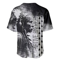 Native American Chiefs Headdress Warriors Smoking Style Baseball Jersey - Wonder Print Shop