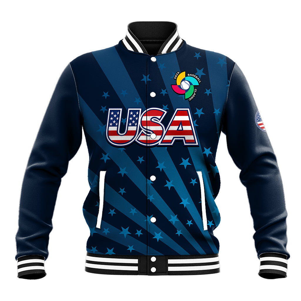 United States 2023 Baseball Classic Baseball Jacket LT9 - Wonder Print Shop