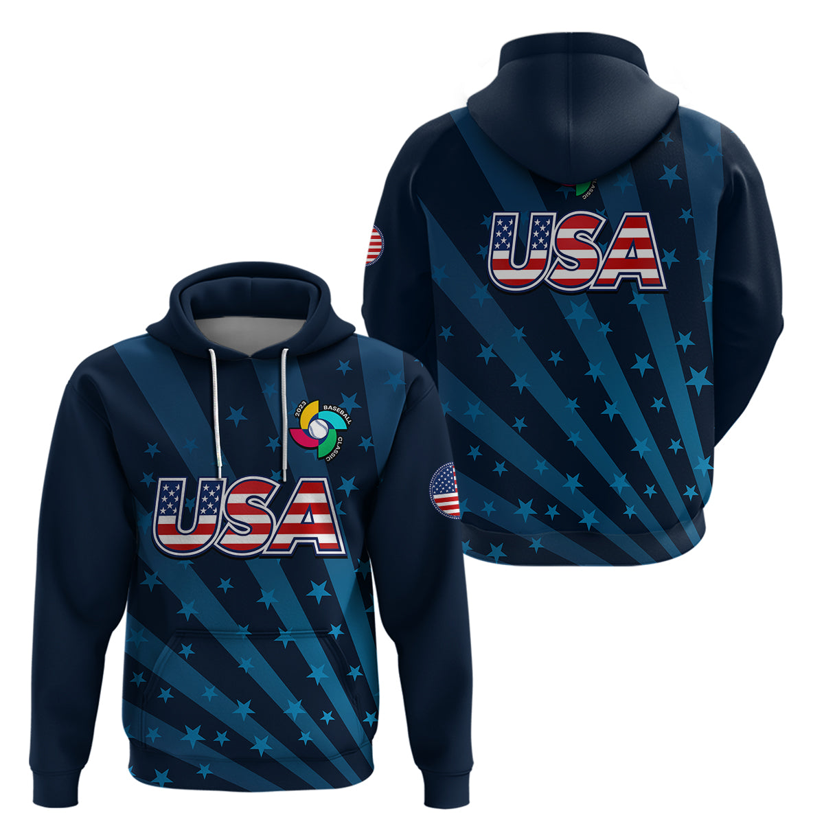 United States 2023 Baseball Classic Hoodie - Wonder Print Shop