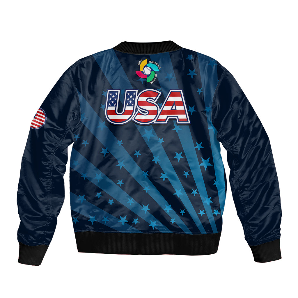 United States 2023 Baseball Classic Bomber Jacket LT9 - Wonder Print Shop