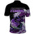 Largemouth Bass Fishing Polo Shirt Purple - Wonder Print Shop