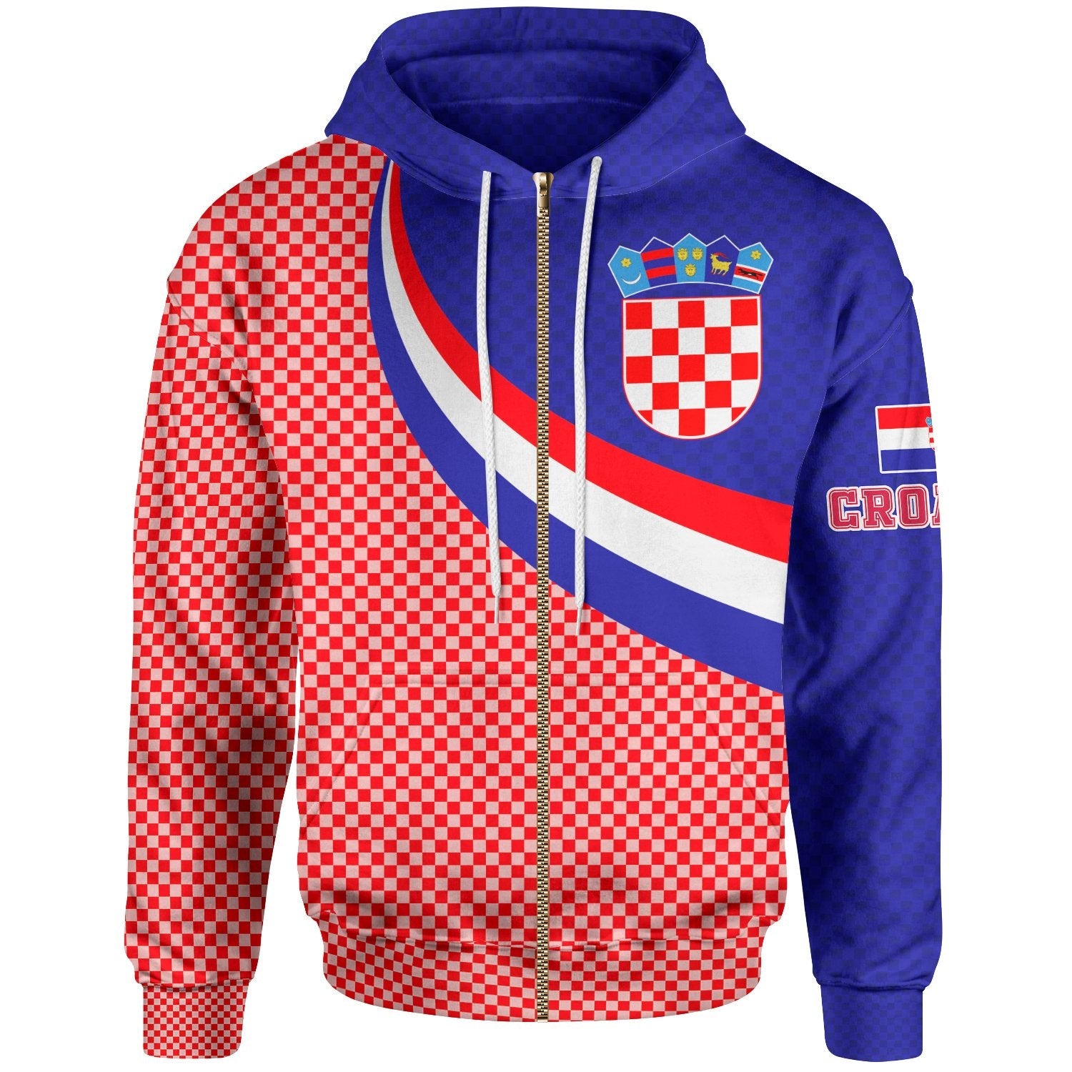 croatia-zip-up-hoodie-croatia-coat-of-arms-and-flag-color
