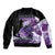 Largemouth Bass Fishing Purple Bomber Jacket LT9 - Wonder Print Shop