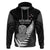Custom Aotearoa Rugby Sevens All Black Tiki Fern Hoodie - Wonder Print Shop