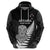Custom Aotearoa Rugby Sevens All Black Tiki Fern Hoodie - Wonder Print Shop
