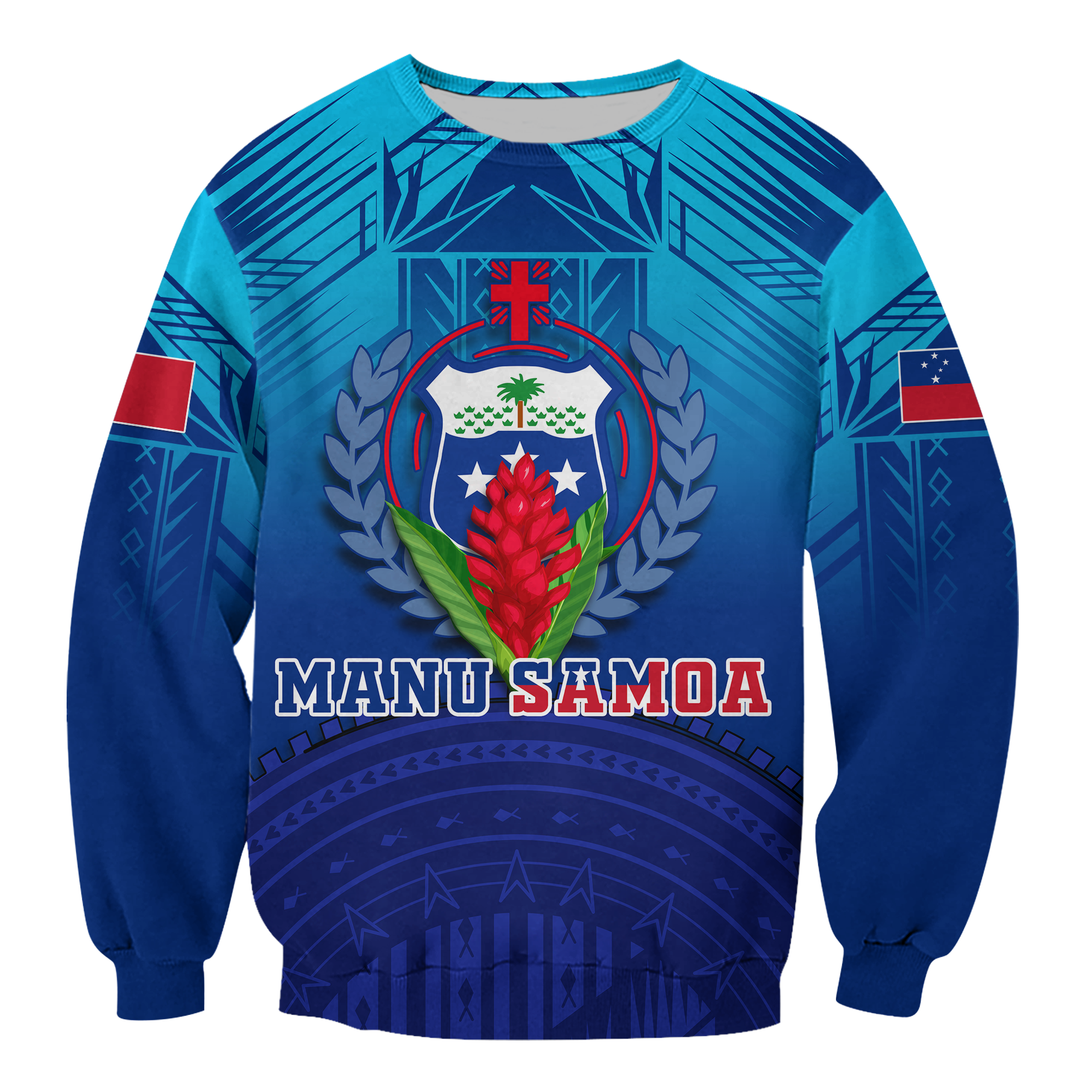 Manu Samoa Legend Sweatshirt LT12 - Wonder Print Shop