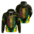 Jamaica Rastafarian Lion Pride Hoodie LT12 - Wonder Print Shop
