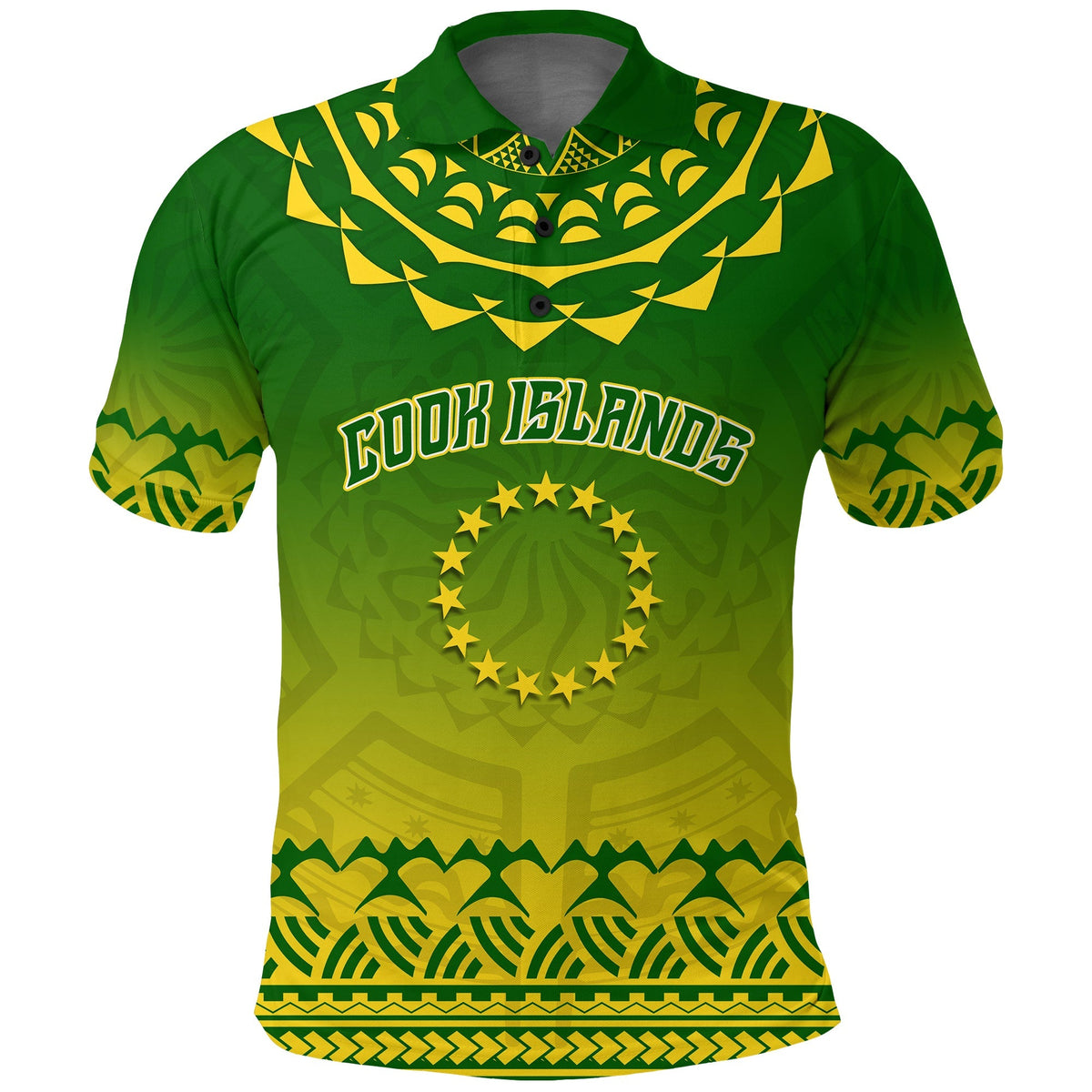 Custom Cook Islands Polynesian Turtle With Tribal Polo Shirt LT12 - Wonder Print Shop