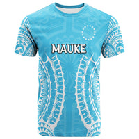 Custom Cook Islands T Shirt Mauke Tribal Pattern LT12 - Wonder Print Shop