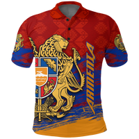 Armenia Khachkar Pride Polo Shirt LT12 - Wonder Print Shop
