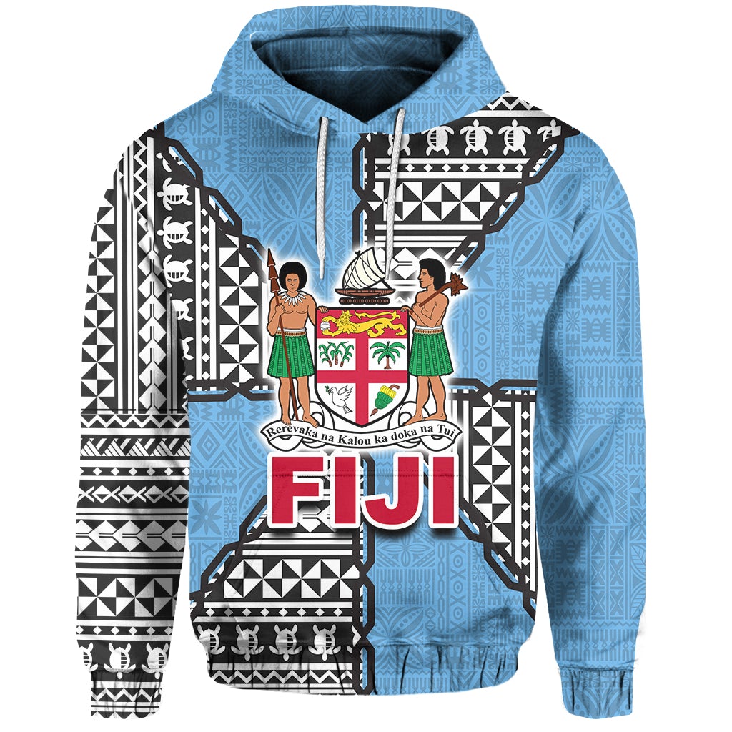 Fiji Polynesian Band Tattoo Hoodie LT20 - Wonder Print Shop