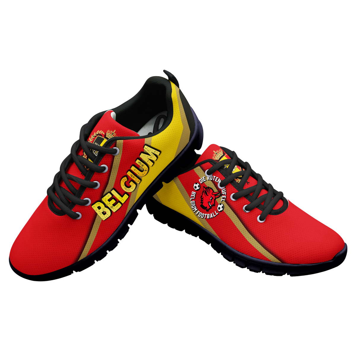 Belgium Football World Cup 2022 Sneaker - LT2 - Wonder Print Shop