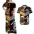 New Zealand Australia Hawaiian Couple Outfits Maori Aboriginal Matching Hawaiian Shirt And Dress Together Red LT8 - Wonder Print Shop