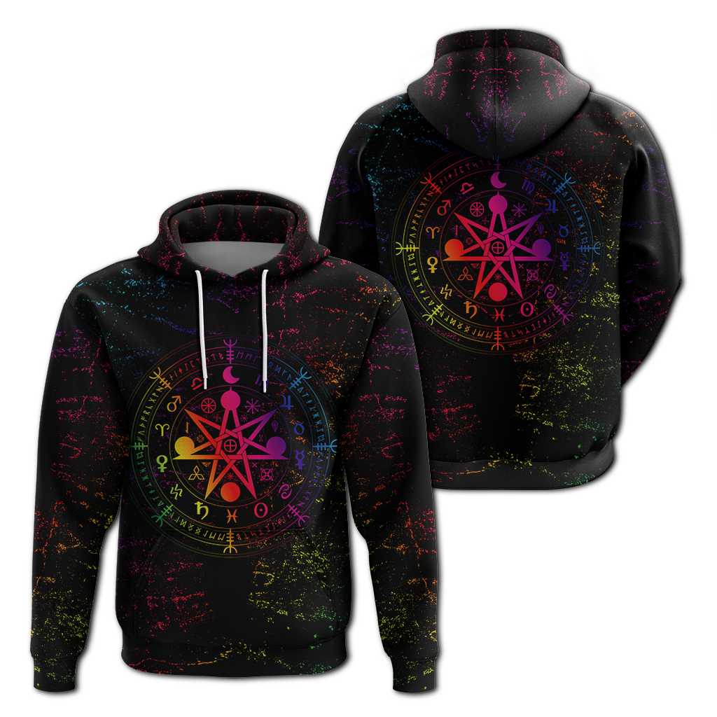 Mystic Wicca Hoodie LT12 - Wonder Print Shop