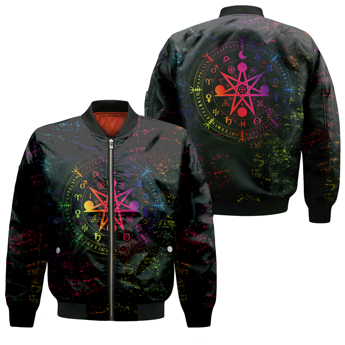 Mystic Wicca Bomber Jacket LT12 - Wonder Print Shop