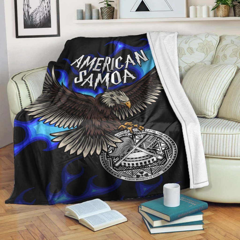 american-samoa-polynesian-blanket-eagle-with-flame-blue