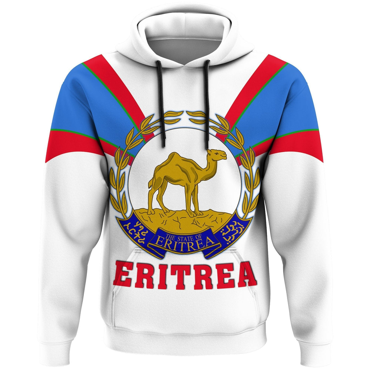 African Hoodie Eritrea Hoodie Tusk Style - Wonder Print Shop