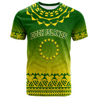 Cook Islands Turtle With Tribal T Shirt LT12 - Wonder Print Shop