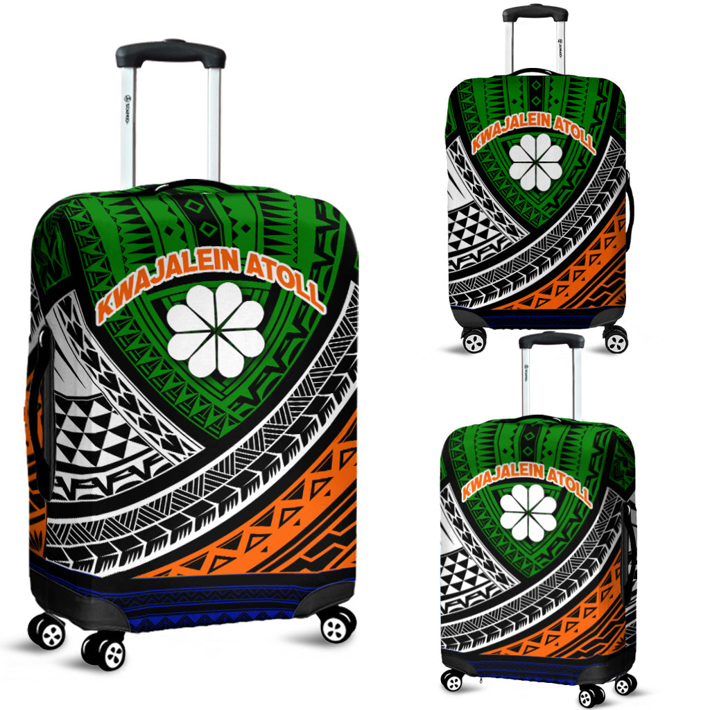 Kwajalein Atoll Tribal Pattern Luggage Covers LT12 - Wonder Print Shop